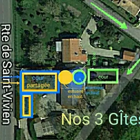 Les Gites De Vensac Esterno foto